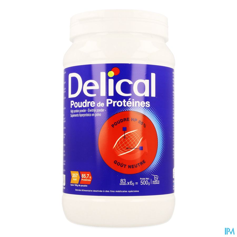 Delical Proteines Pdr 500g Nf