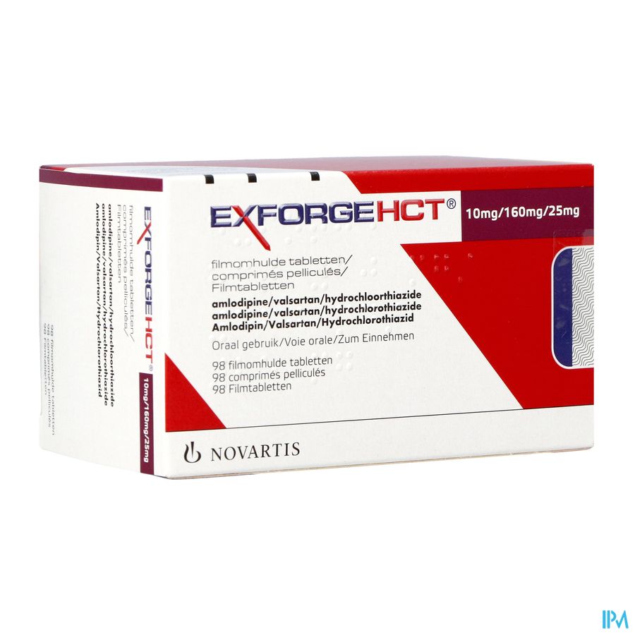 Exforge 5mg/160mg Comp 98