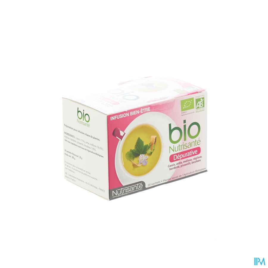 Infusie Bio Bloedzuiverend Zakje 20 Infusie Bio Bloedzuiverend Zakje 20