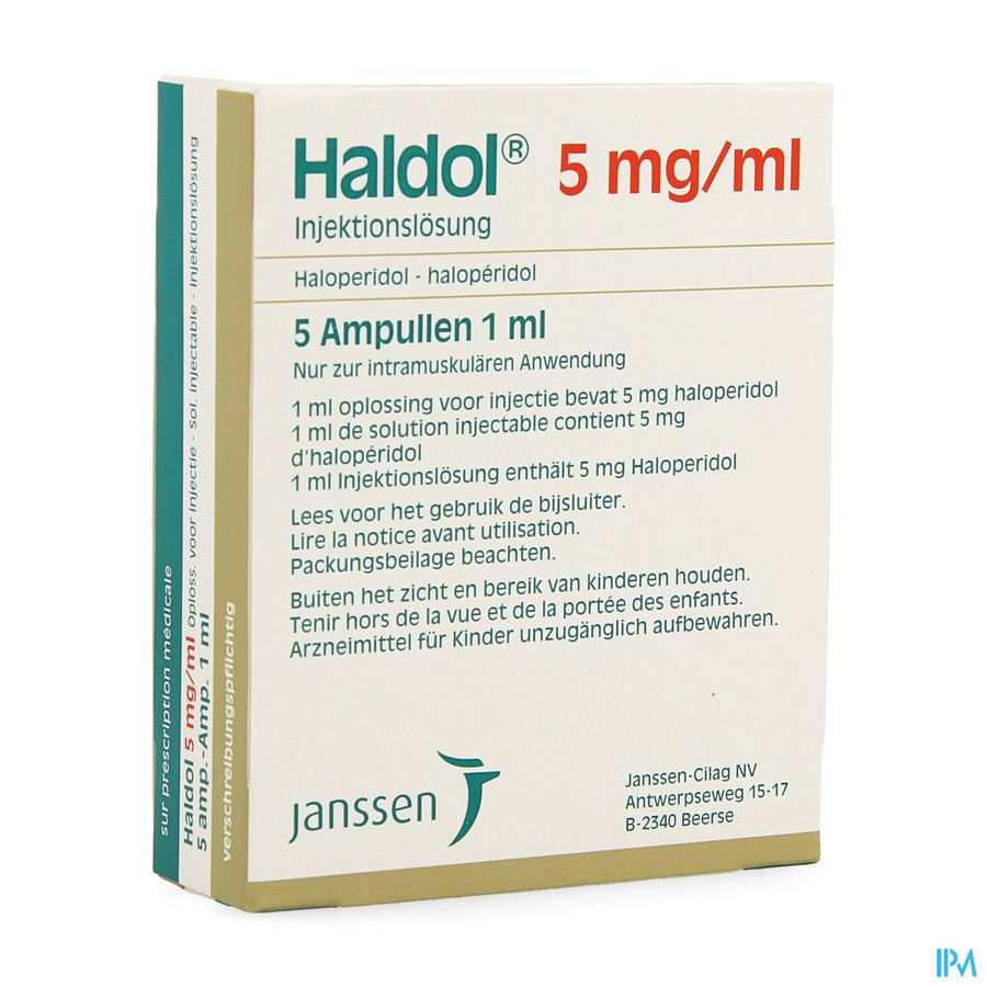 Haldol Amp 5 X 5mg/1ml 1