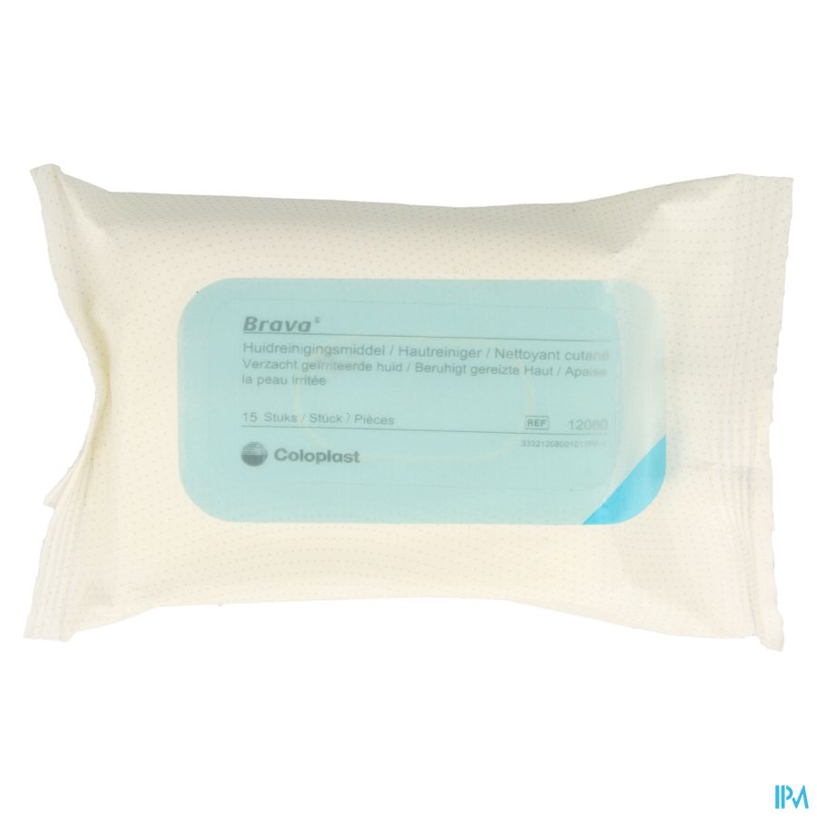 Brava Nettoyant Peau Lingettes 15 12080 1