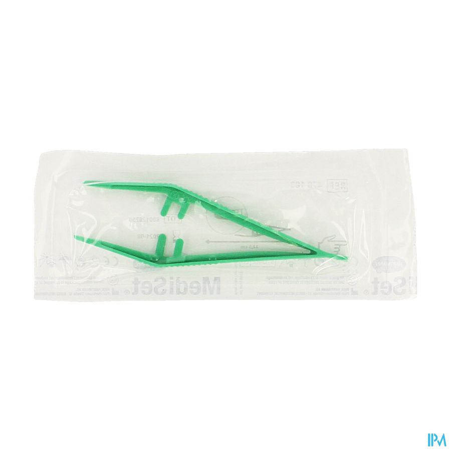 Anatomisch Pincet 12,5cm Groen1 P/s