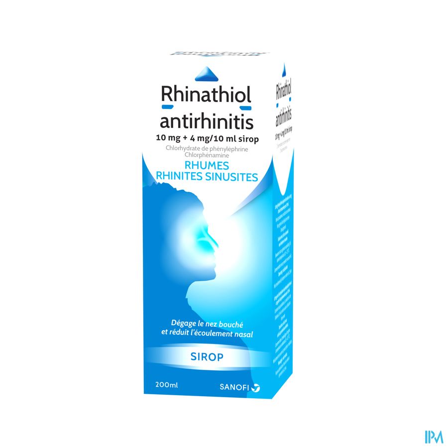Rhinathiol Antirhinitis Sirop 200ml