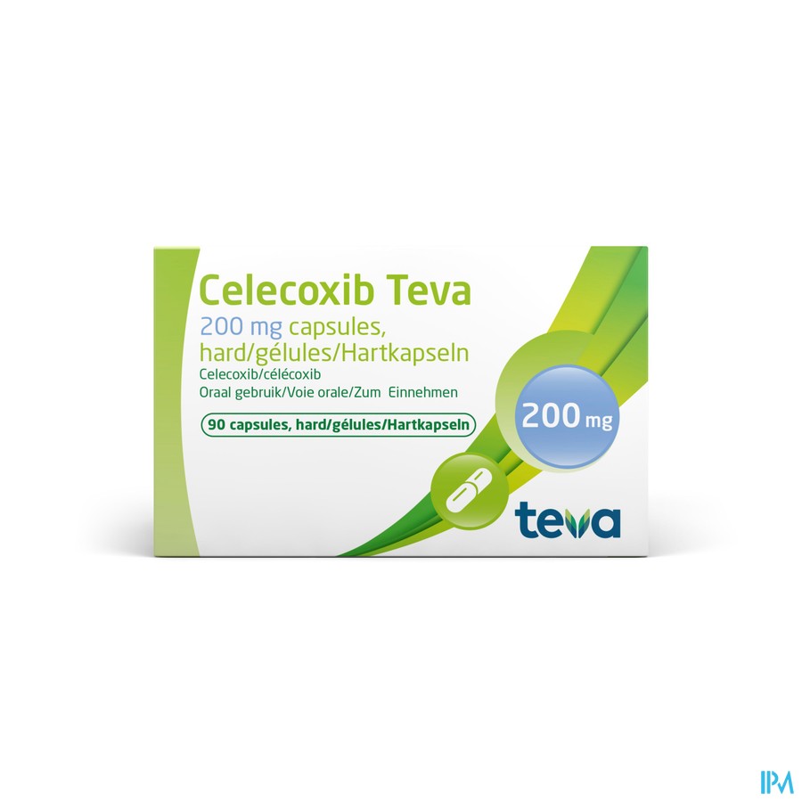 Celecoxib Teva 200mg Harde Caps 90