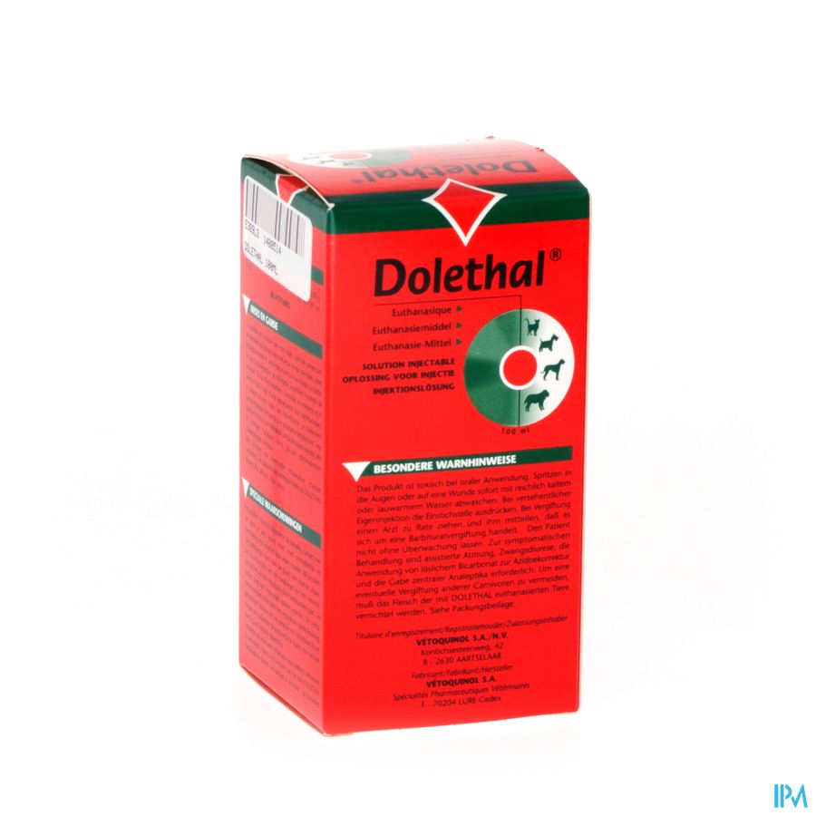 Dolethal Sol Inj 100ml Dolethal Sol Inj 100ml