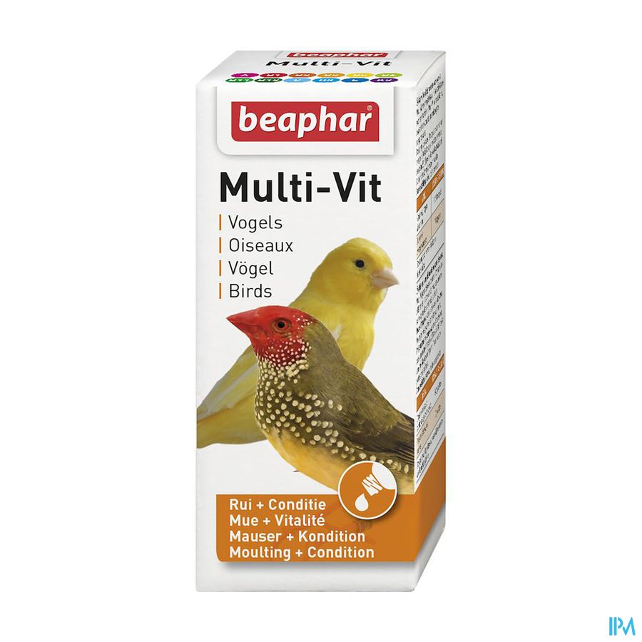 Beaphar Multi-vit Vogels 20ml Beaphar Multi-vit Vogels 20ml
