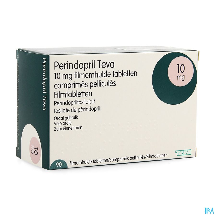 Perindopril Teva 10,0mg Filmomh Tabl 90 X 10,0mg Perindopril Teva 10,0mg Filmomh Tabl 90 X 10,0mg
