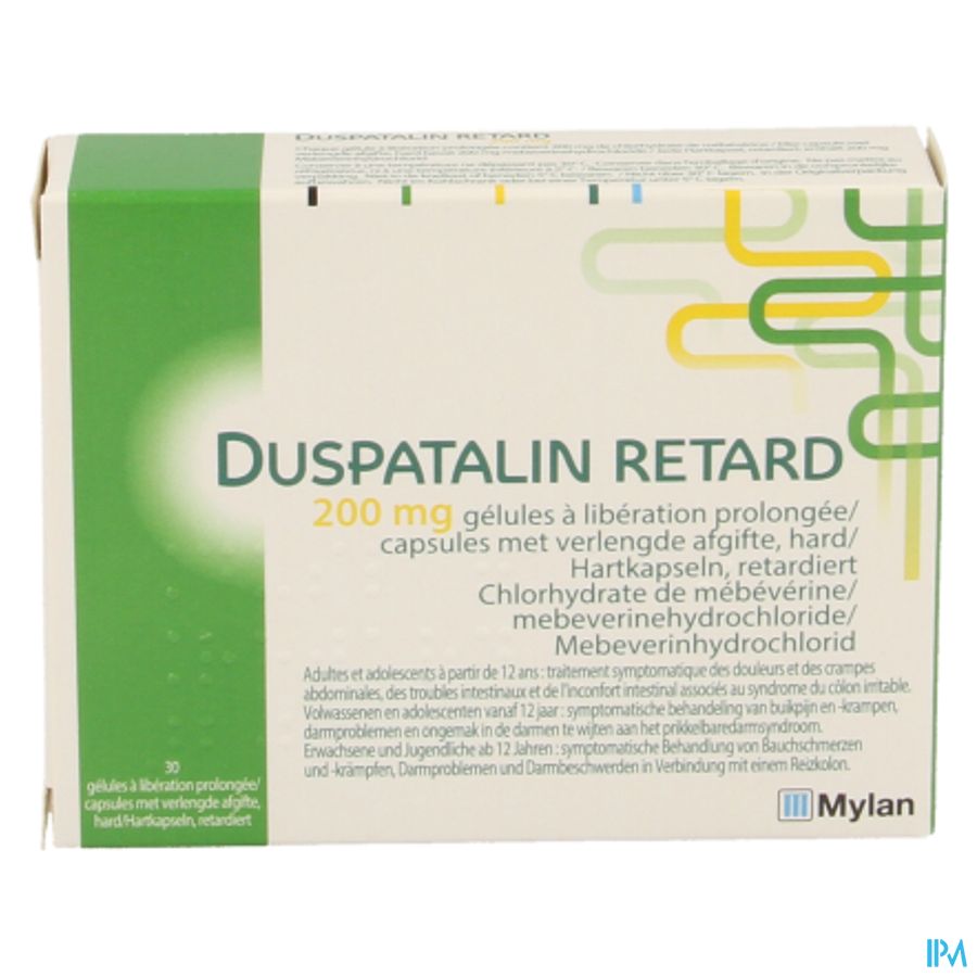 Duspatalin Retard 200mg Liber.prol. Caps 30 2