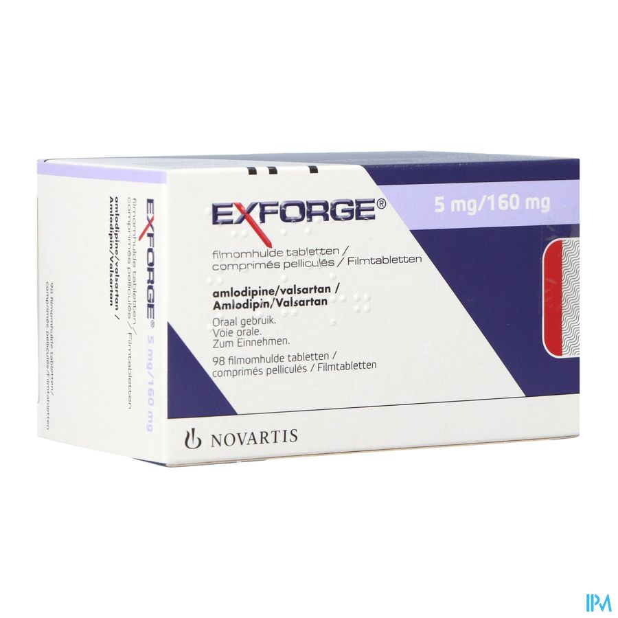 Exforge 5mg/160mg Comp 98 Exforge 5mg/160mg Comp 98
