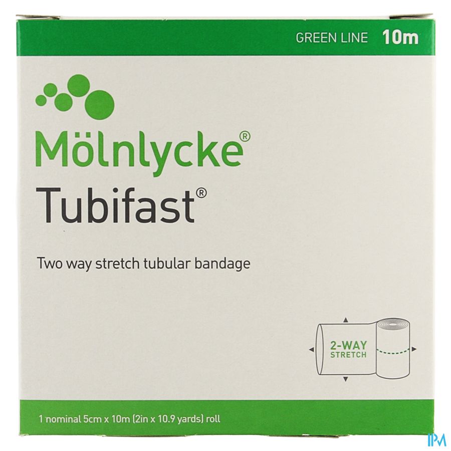 Tubifast Groen 5,00cmx10m 1 2436 Tubifast Groen 5,00cmx10m 1 2436