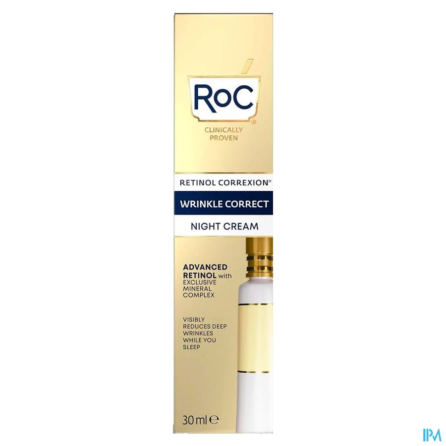 Roc Retinol Correx. Wrinkle Night Cream Fl 30ml 1