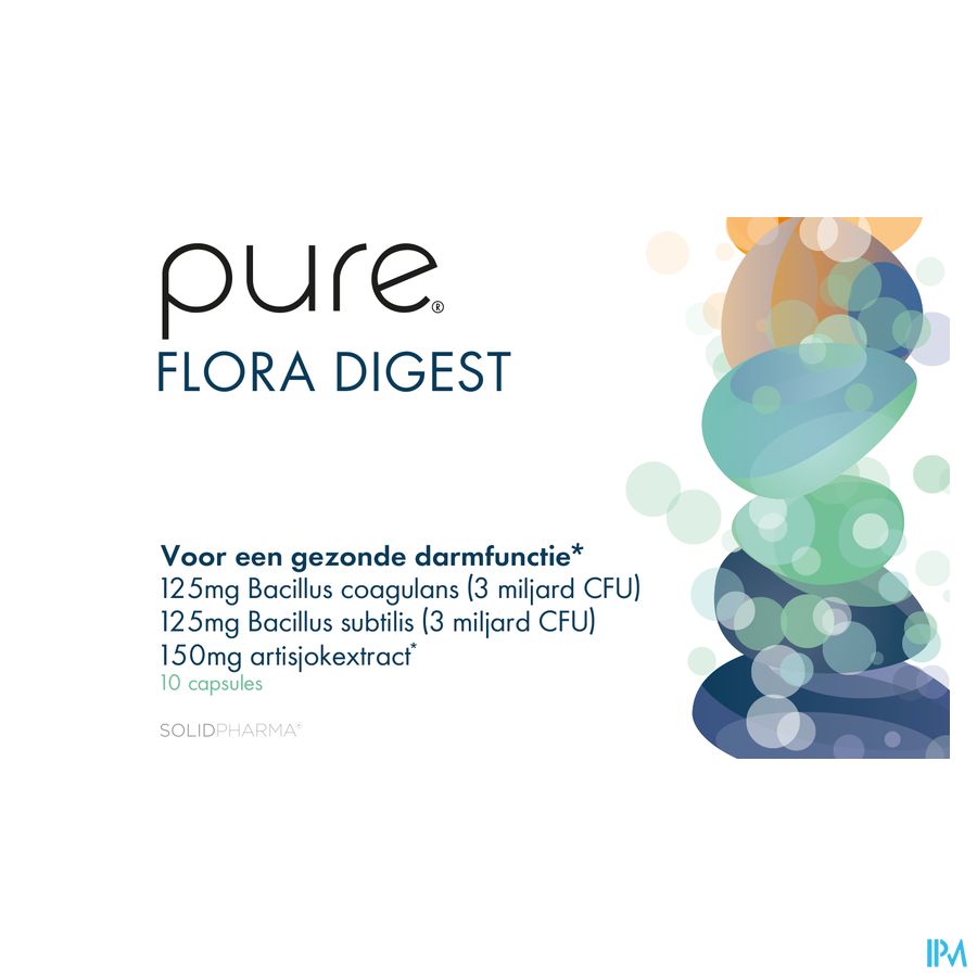 Pure Flora Digest Caps 10 Vervangt 4429-908 4