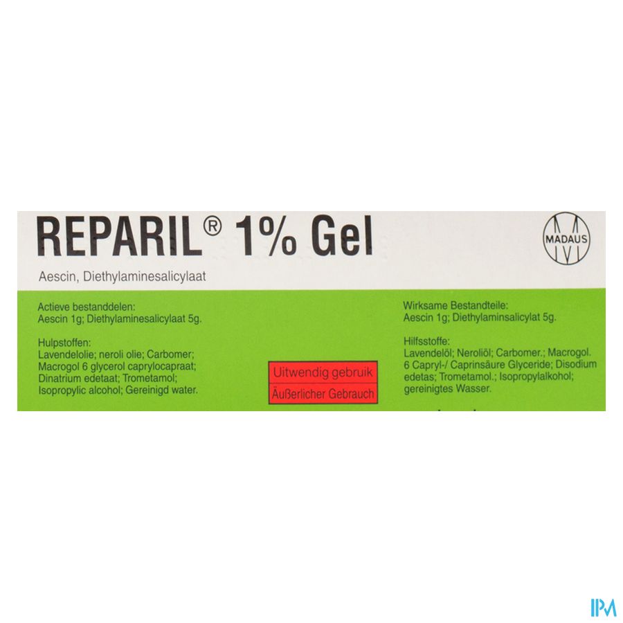 Reparil Gel 1% 100g