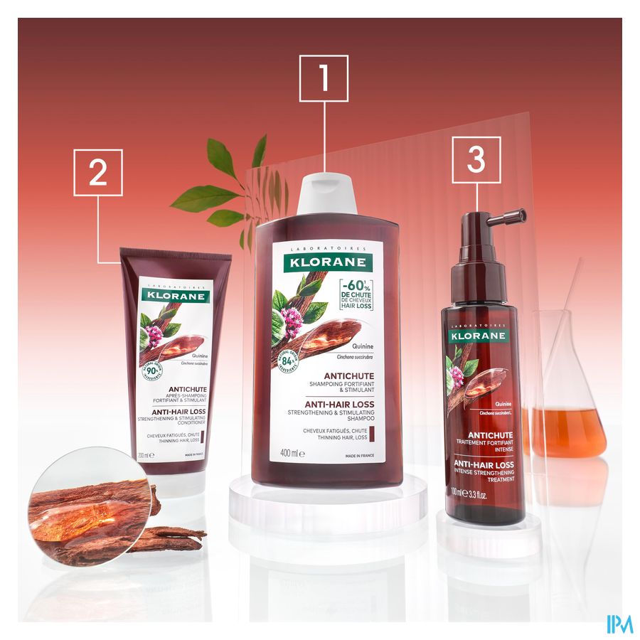 Klorane Capil. Sh Quinine & Edelweiss 200ml Nf 14