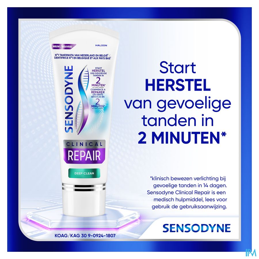 Sensodyne Clinical Repair Deep Clean 75ml 2
