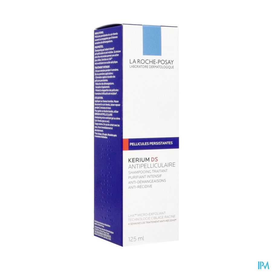 La Roche Posay Kerium Ds Sh Cure Antipell Intensif 125ml La Roche Posay Kerium Ds Sh Cure Antipell Intensif 125ml
