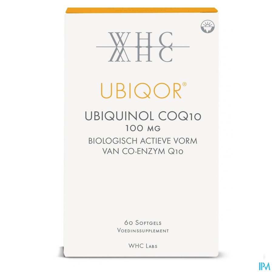 UbiQor Ubiquinol 100mg Softgels 60