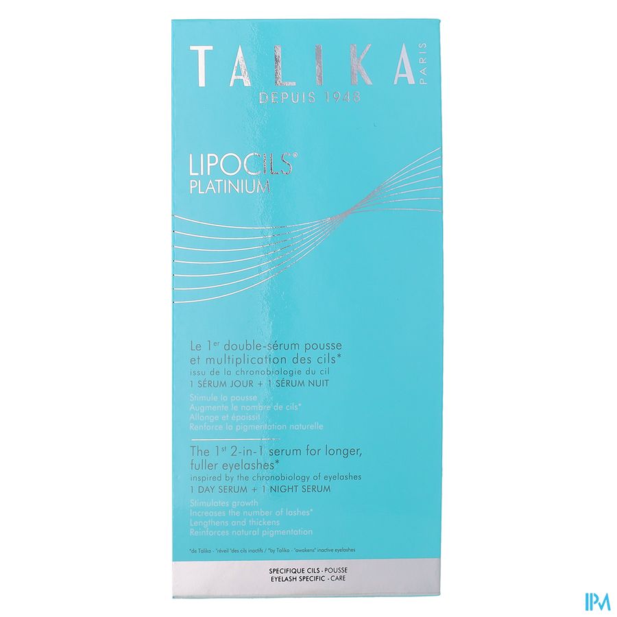 Talika Lipocils Platinium Serum 2x8,5ml 1