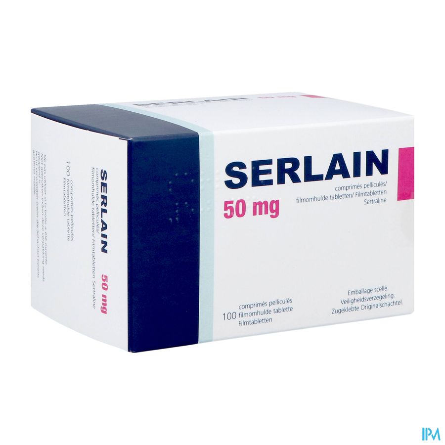 Serlain 50mg Orifarm Filmomh Tabl 100