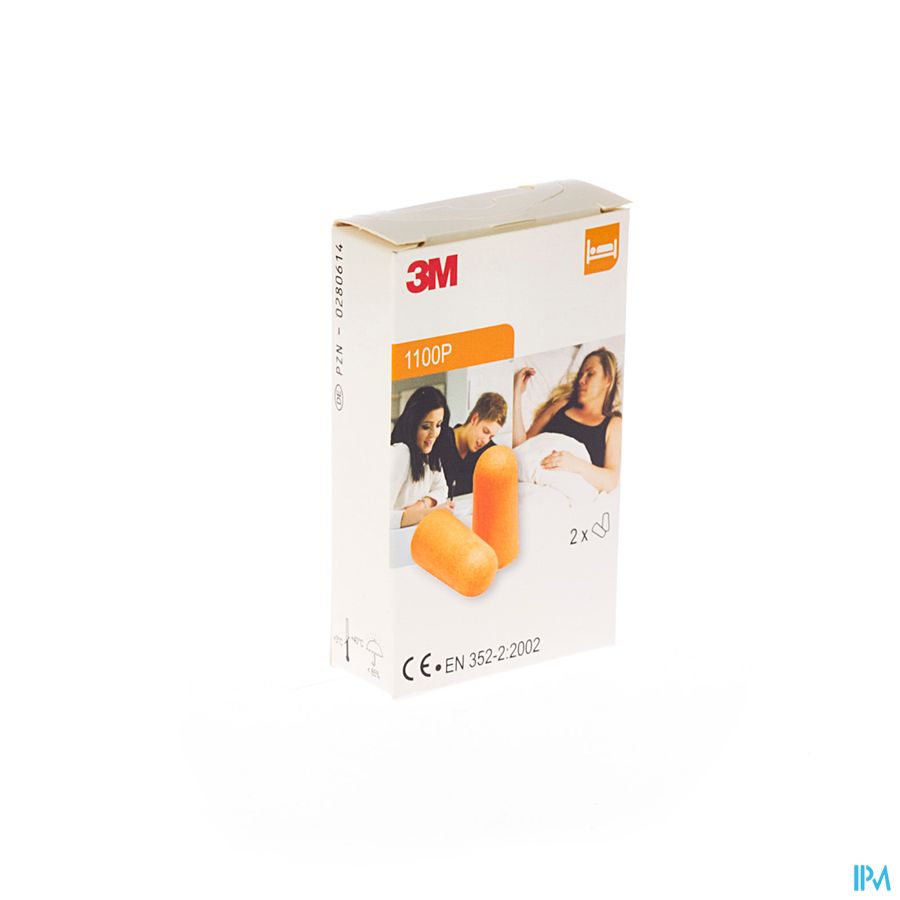 Oordoppen Eenmalig Gebruik 3m 2 Paar 1100p