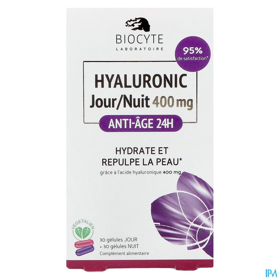 Biocyte Hyaluronic Jour-nuit 400mg Gel. 30+30 2