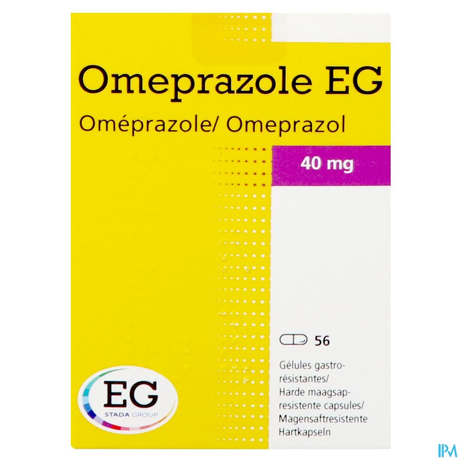 Omeprazole Eg 40mg Orifarm Maagsapresist Caps 56 1
