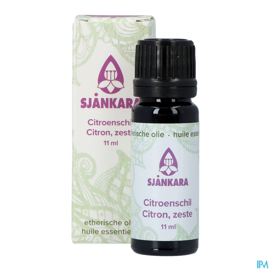 Sjankara Citroenschil Ess. Olie 11ml Bio 4
