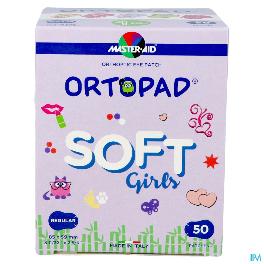 Ortopad Soft Girls Regular 85x59mm 50 72234 5