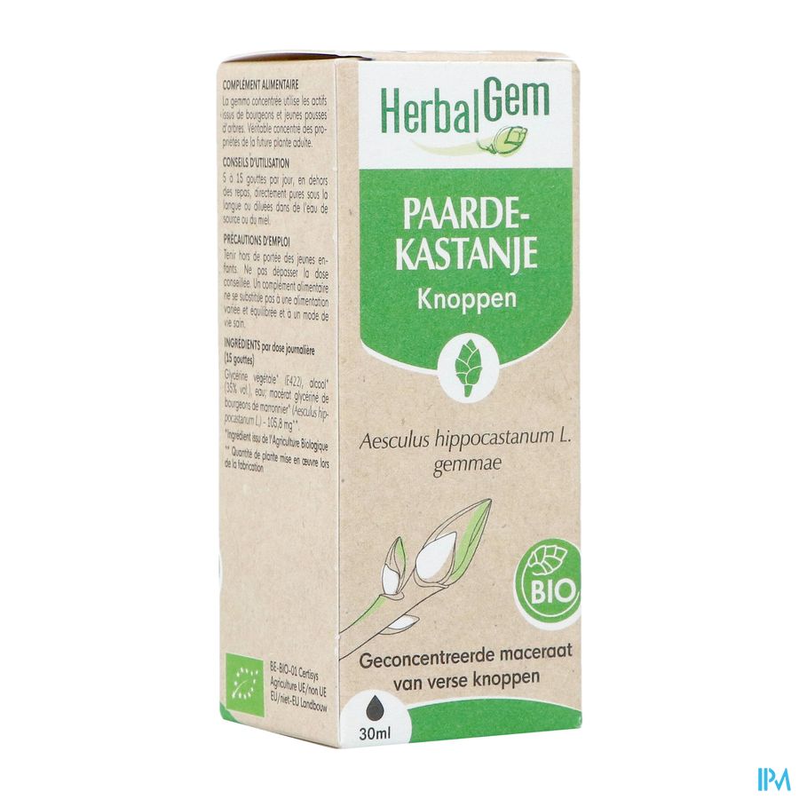Herbalgem Wilde Kastanje Bio 30ml Herbalgem Wilde Kastanje Bio 30ml