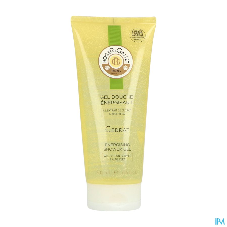 Roger&gallet Cedrat Gel Douche Tube 200ml