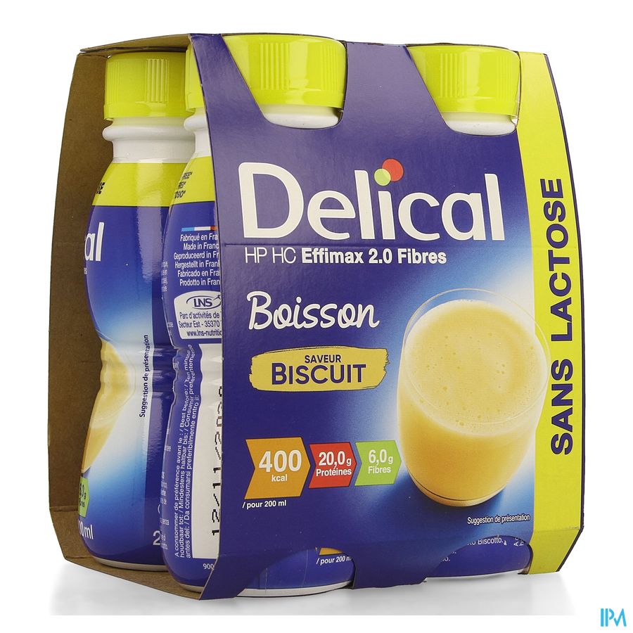 Delical Effimax 2.0 Biscuit 4x200ml