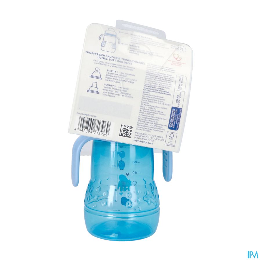 Mam Trainer+ Oefenbeker Boy 220ml 1