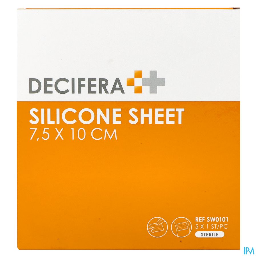 Decifera Silicone Sheet 7,5x10cm 5 1