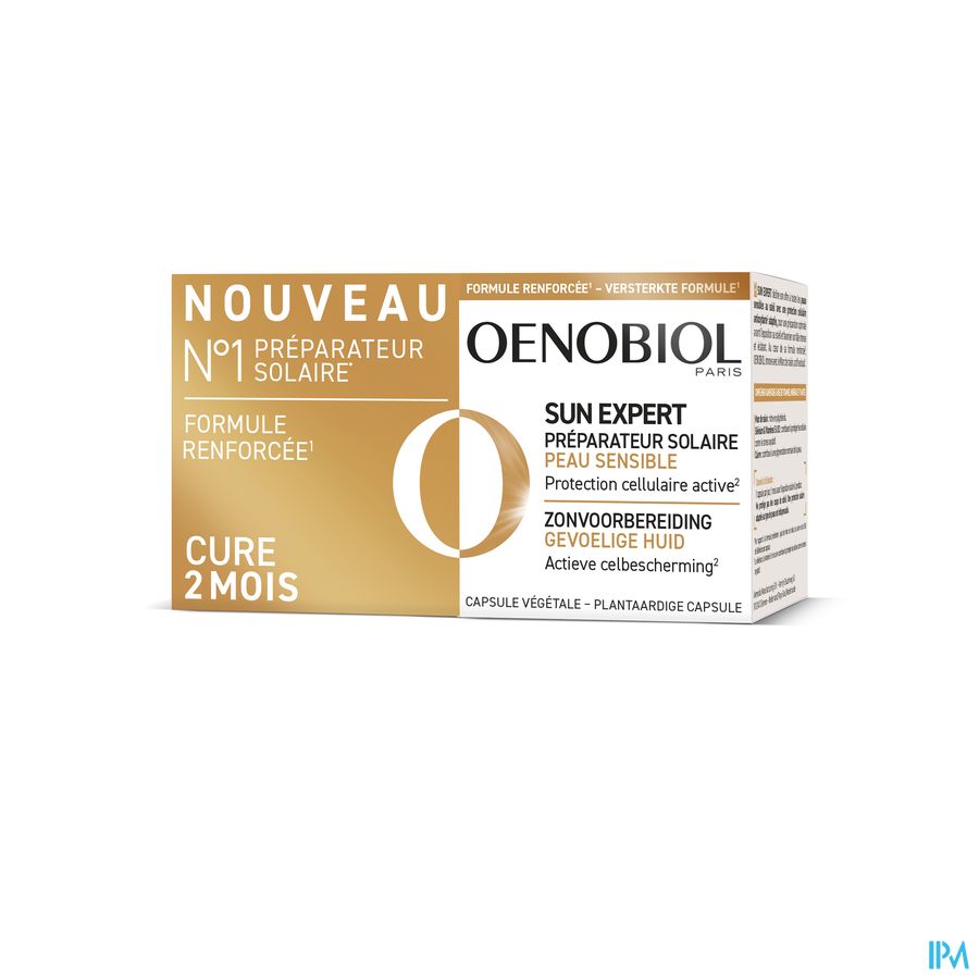 Oenobiol Sun Expert Gev. Huid Caps 2x30 4