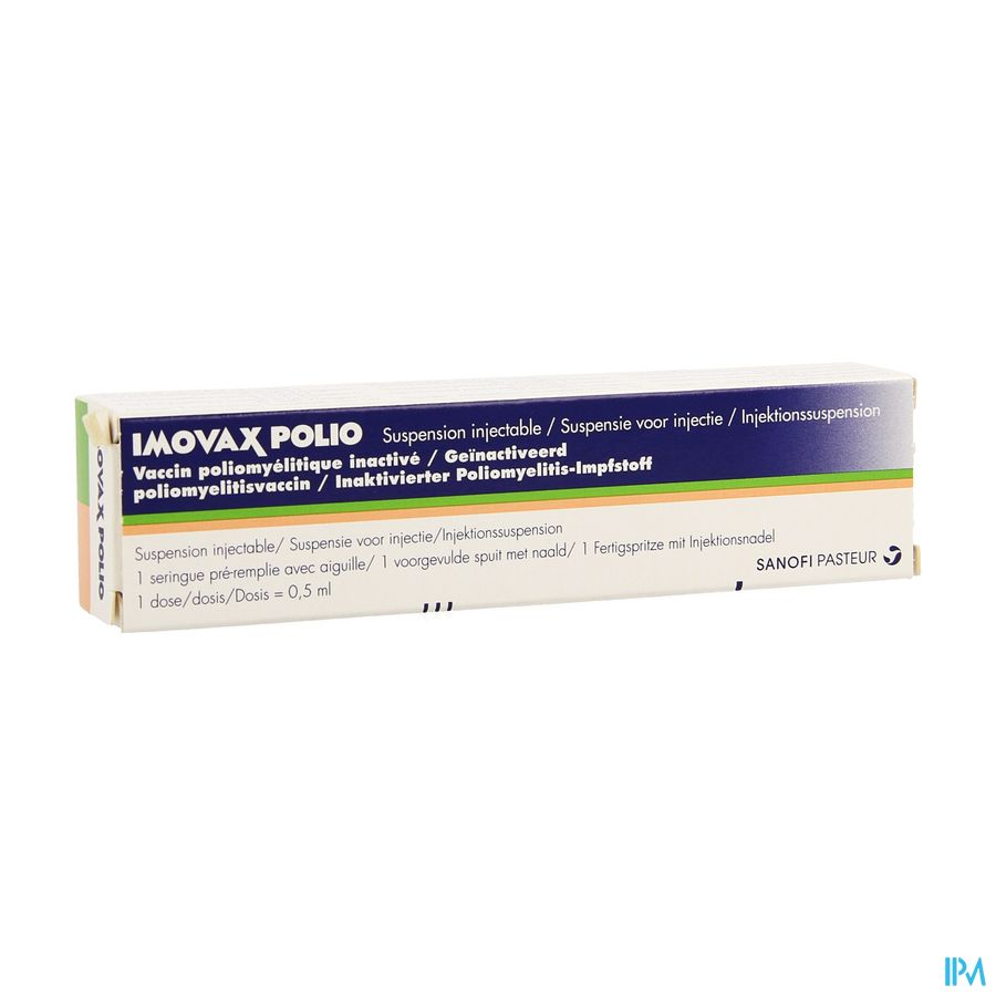 Imovax Polio Ser. 0,5ml Imovax Polio Ser. 0,5ml