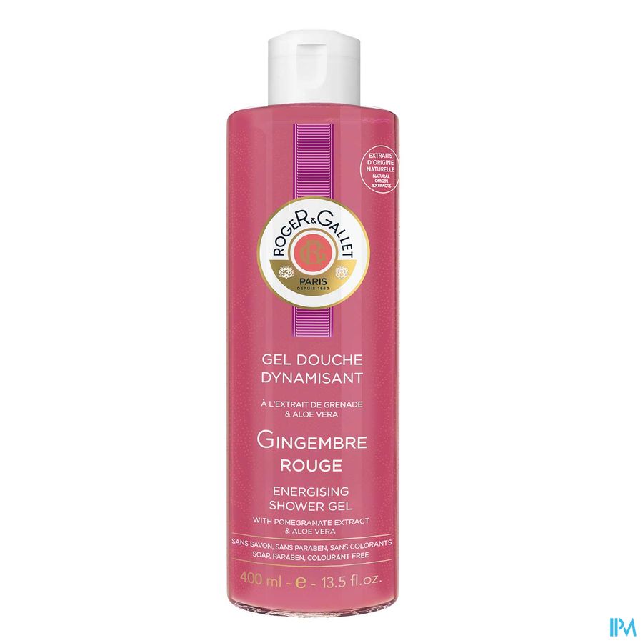 Roger&gallet Gingembre Rouge Douchegel Tube 400ml