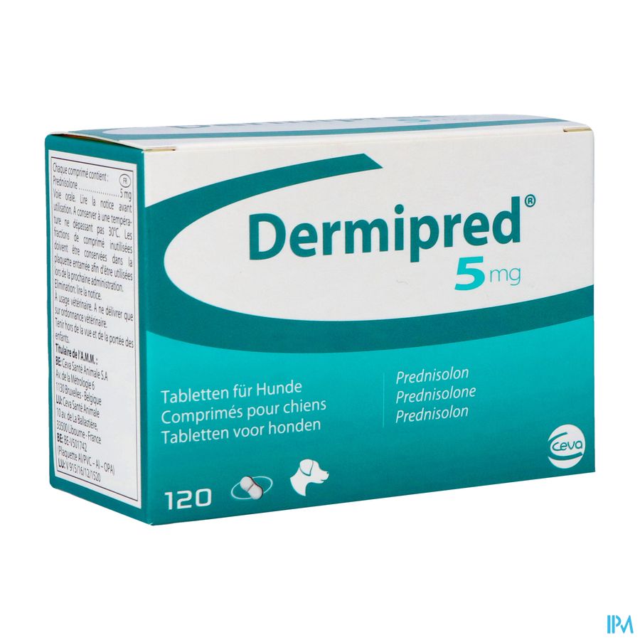 Dermipred 5mg Comp 120 Al/pvc/opa Dermipred 5mg Comp 120 Al/pvc/opa