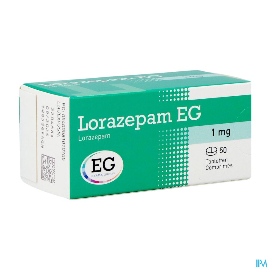 Lorazepam EG Comp 50X1Mg Lorazepam EG Comp 50X1Mg