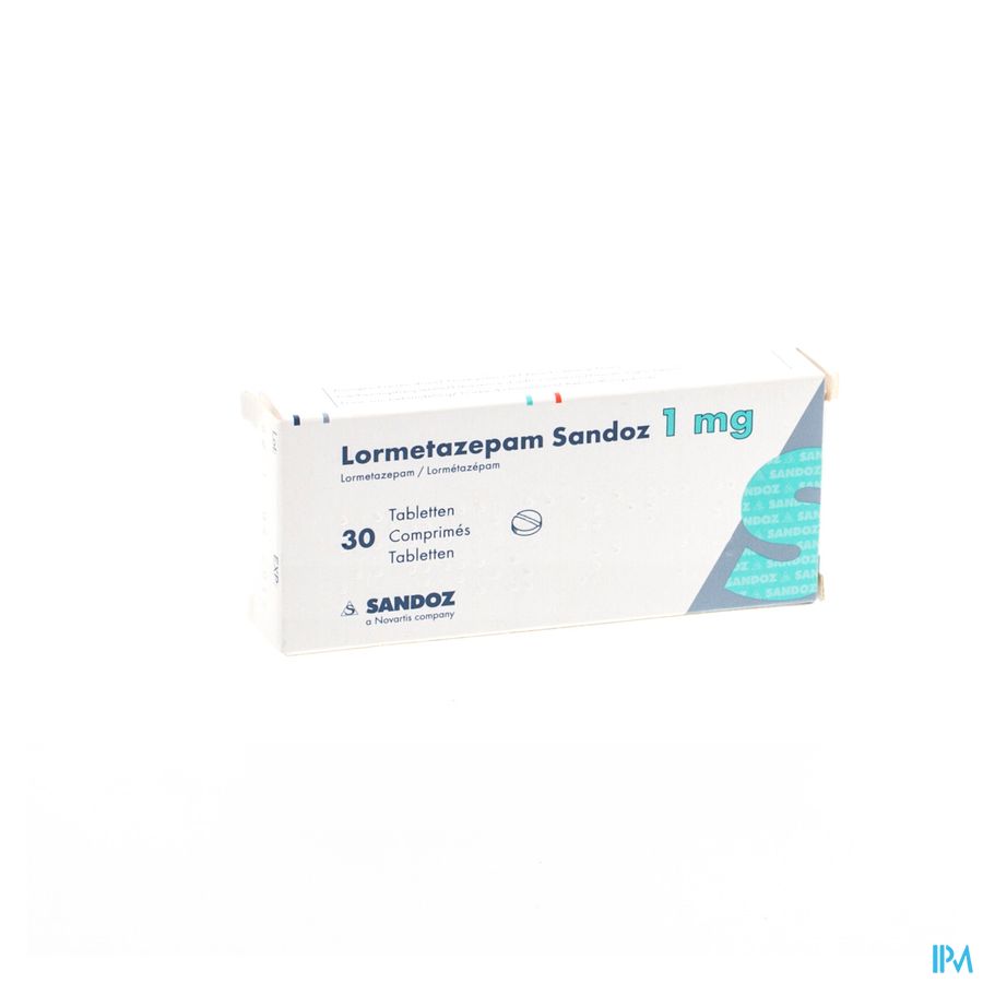 Lormetazepam Sandoz Comp 30 X 1mg Lormetazepam Sandoz Comp 30 X 1mg