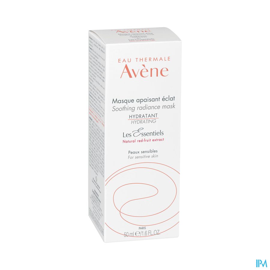Avene Essentiels Verzacht.masker Stral. Teint 50ml