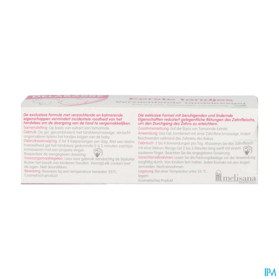Delabarre Eerste Tandjes Tube Gel 20g 2