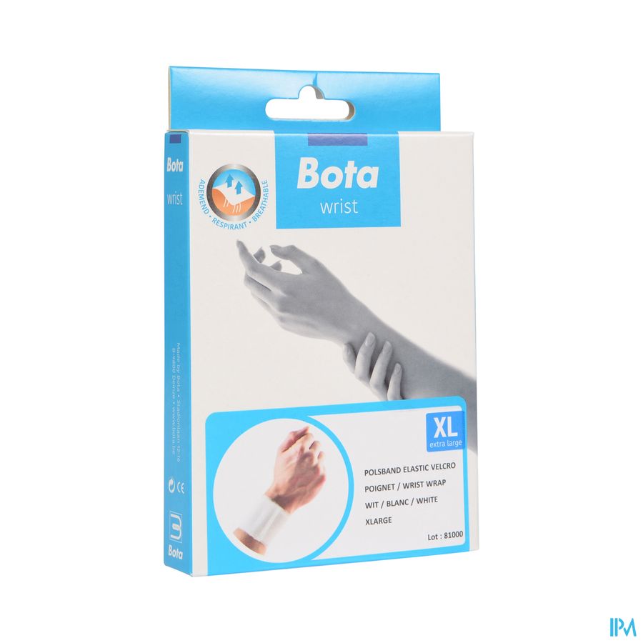 Bota Serre-poignet Elast Velcro White Xl Bota Serre-poignet Elast Velcro White Xl