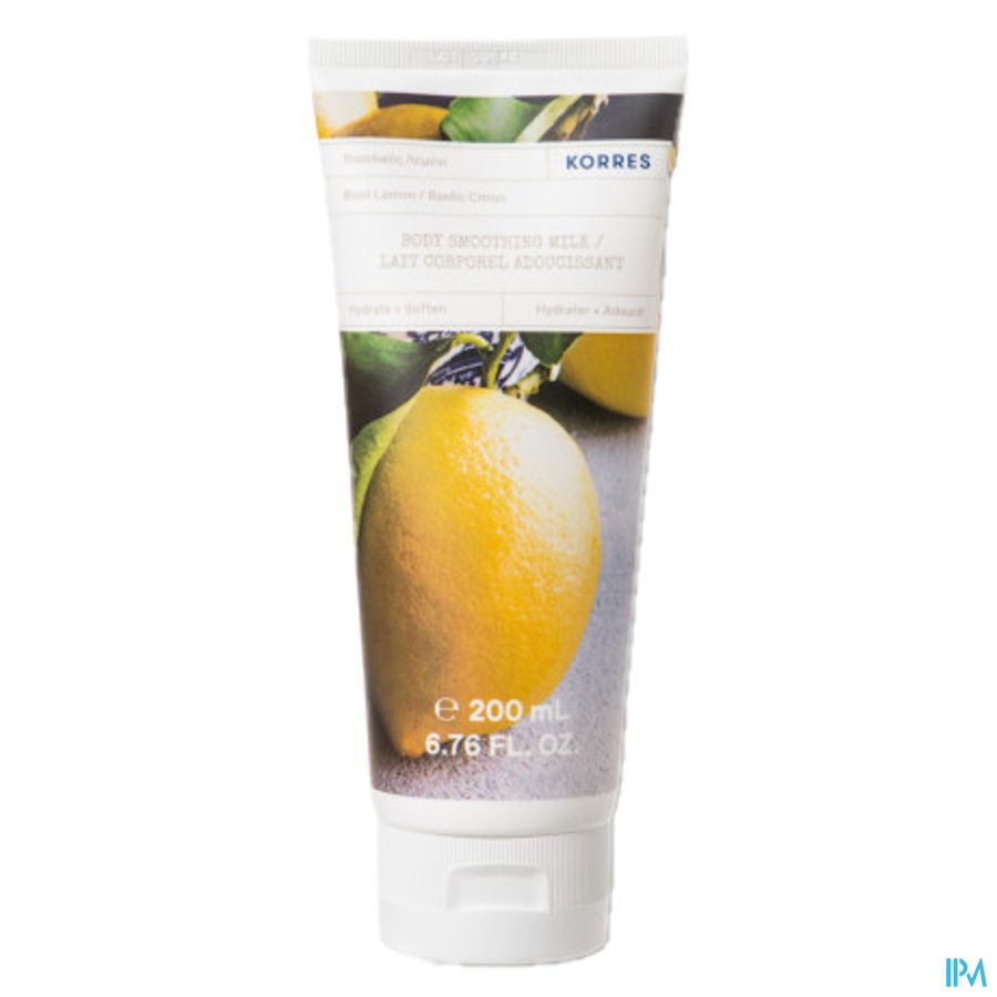 Korres Kb Gel Dche Nett.corps Basilic Citron 250ml 1