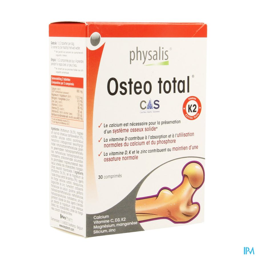 Physalis Osteo Total Nf Tabl 30 Rempl.2854487 Physalis Osteo Total Nf Tabl 30 Rempl.2854487