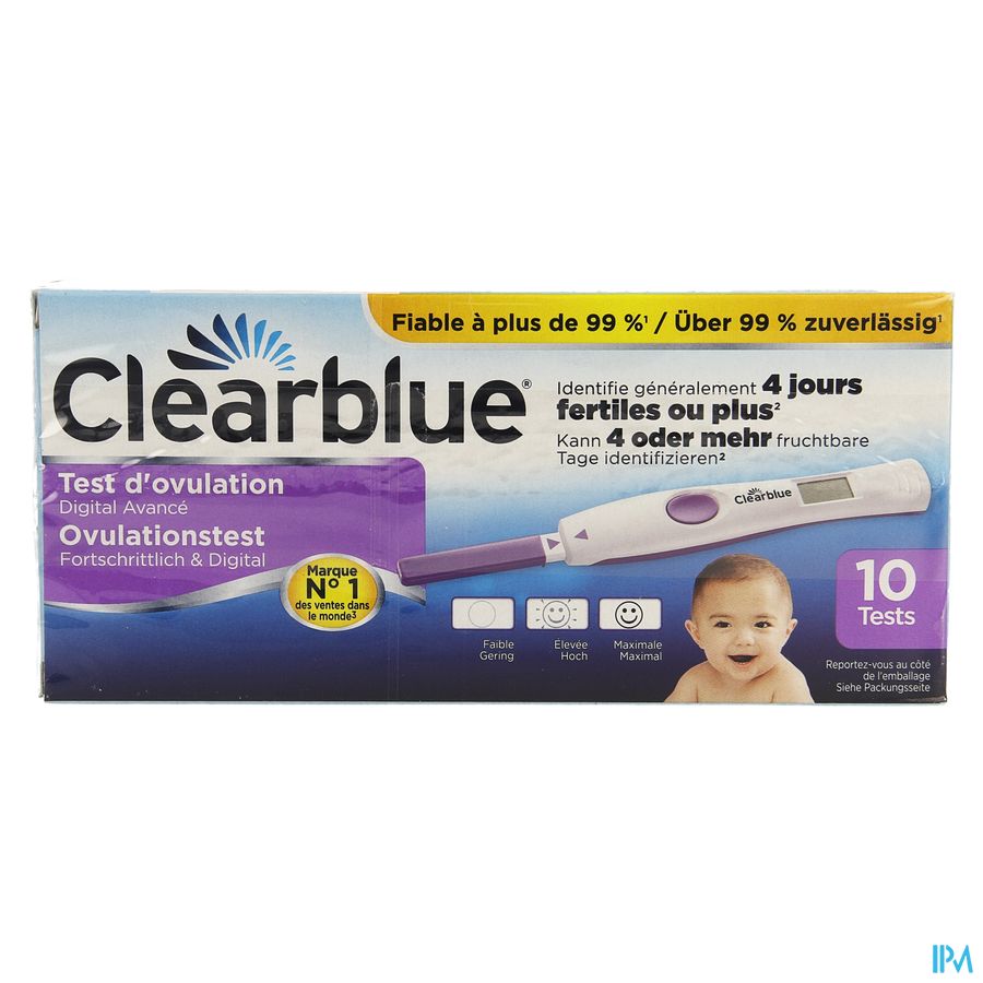 Clearblue Advanced Ovulatietest 10 4