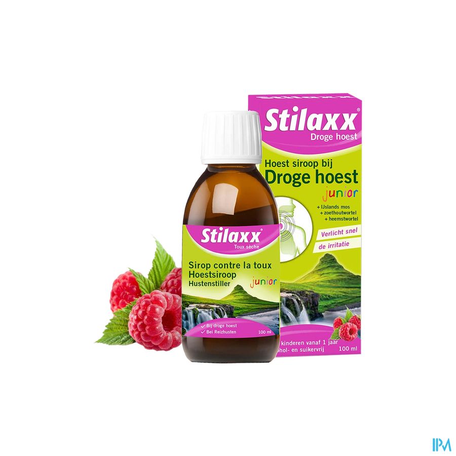 Stilaxx Hoestsiroop Droge Hoest Junior 100ml 2