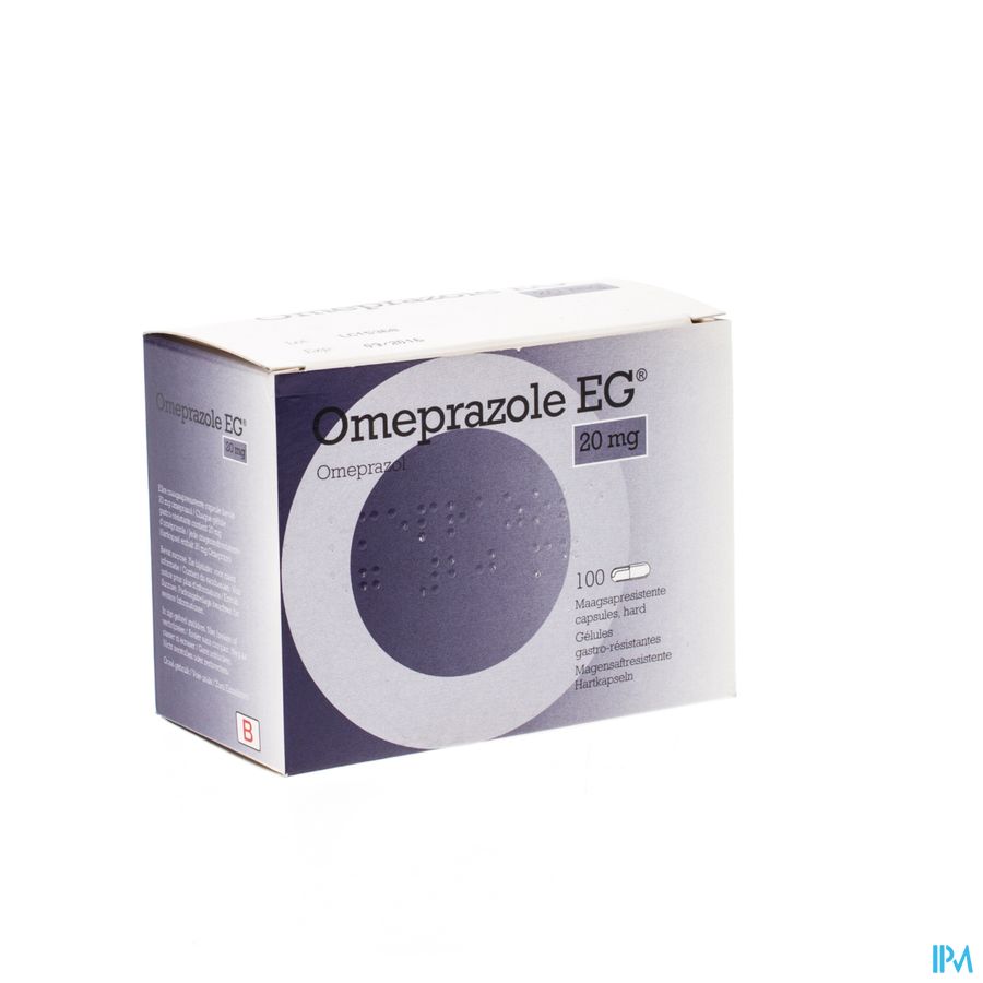 Omeprazol Eg 20mg Pi Pharma Caps 100x20mg Pip