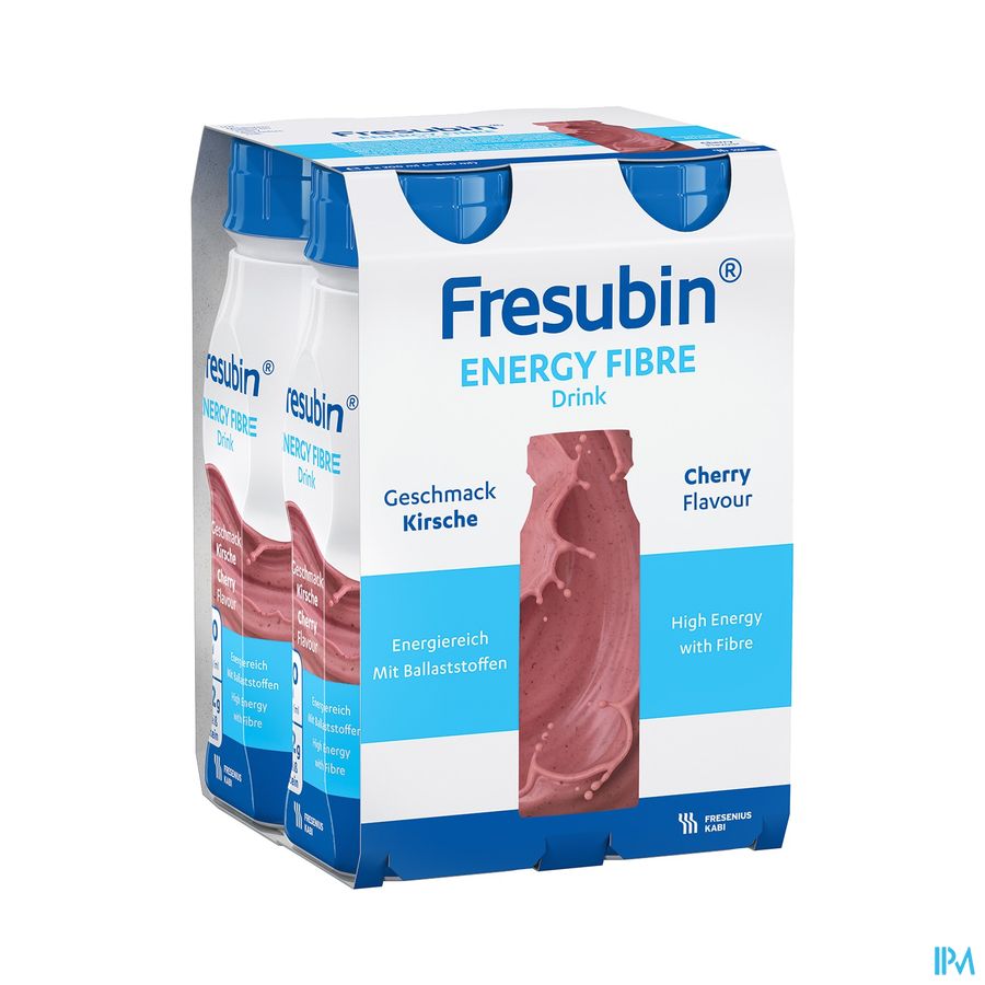 Fresubin Energy Fibre Drink Ceris 4x200ml 7137601 Fresubin Energy Fibre Drink Ceris 4x200ml 7137601