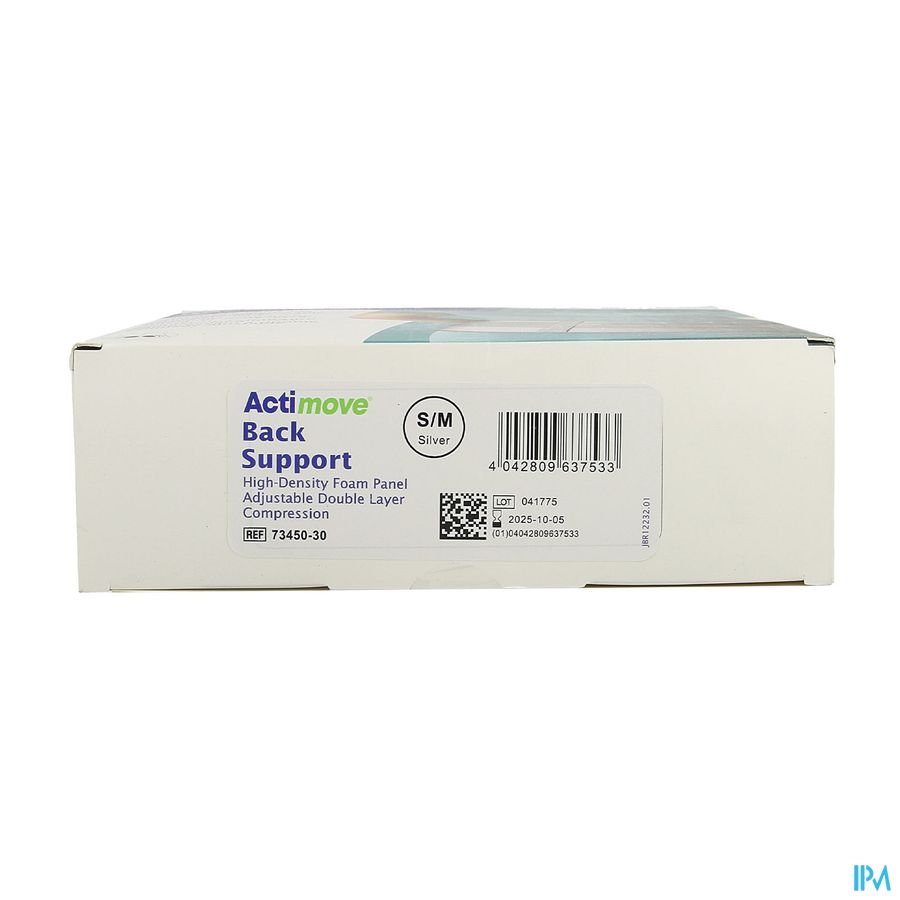 Actimove Back Support S/m 1 Actimove Back Support S/m 1