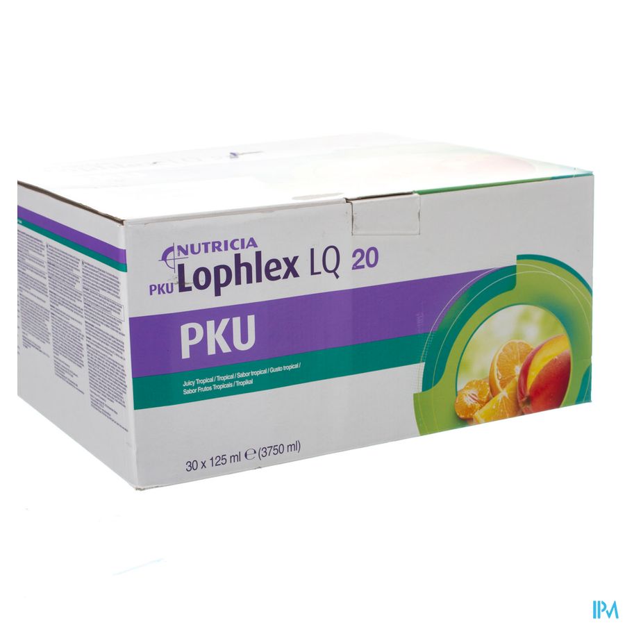 Pku Lophlex Lq 20 Juicy Tropical 30x125,0ml Pku Lophlex Lq 20 Juicy Tropical 30x125,0ml